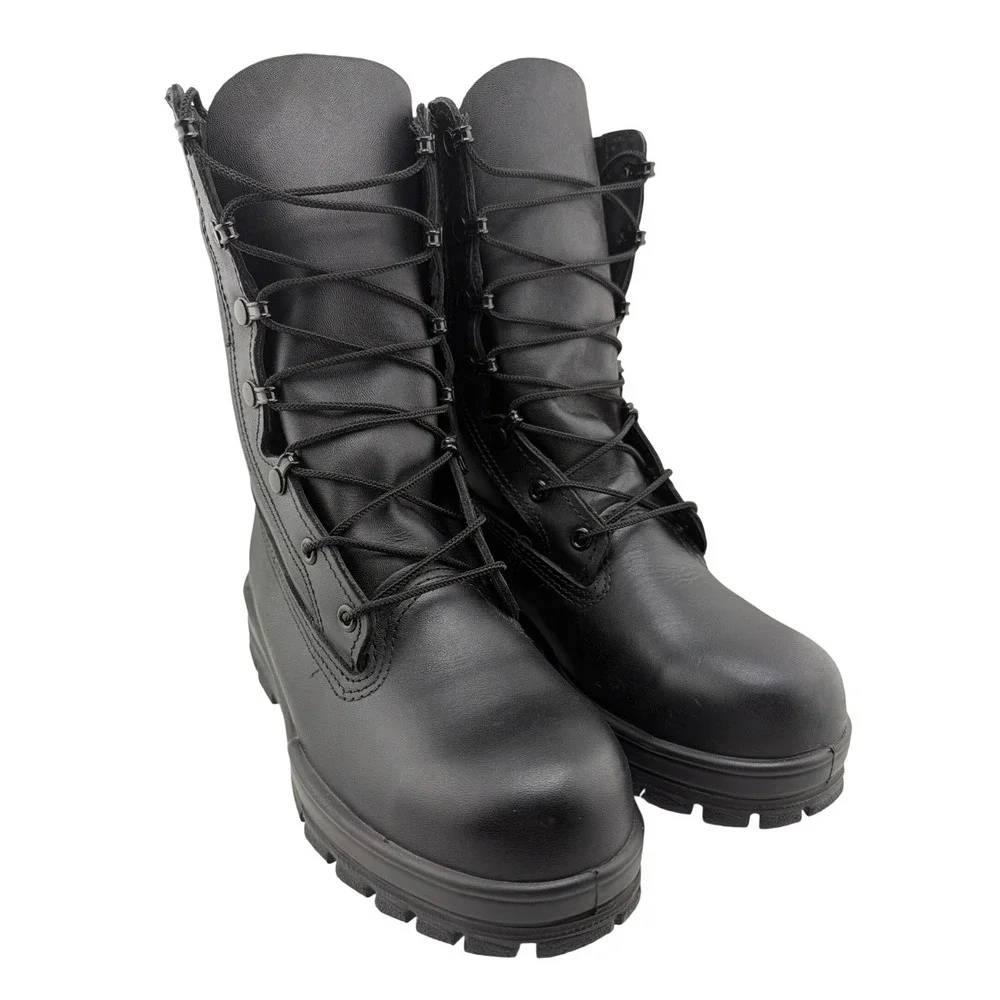 Bates Tactical Boots Mens 7.5 XW Black Excellent DuraShocks Vibram EH Safety Toe